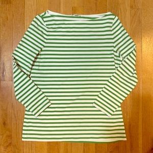 EUC Cos Green Stripe Shirt